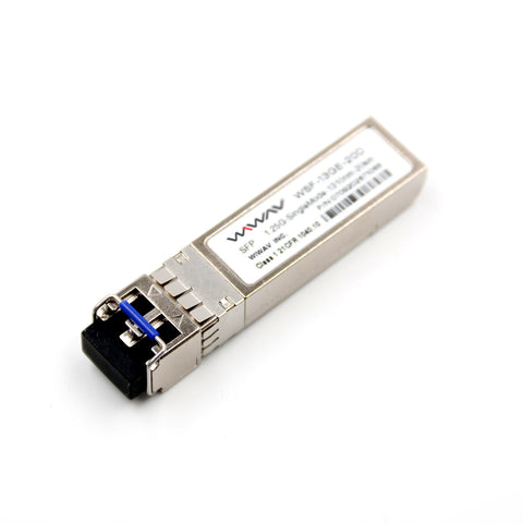 WSF-13GE-20D 1.25Gb/s 1310nm/20km/DDM Single-mode SFP Transceiver