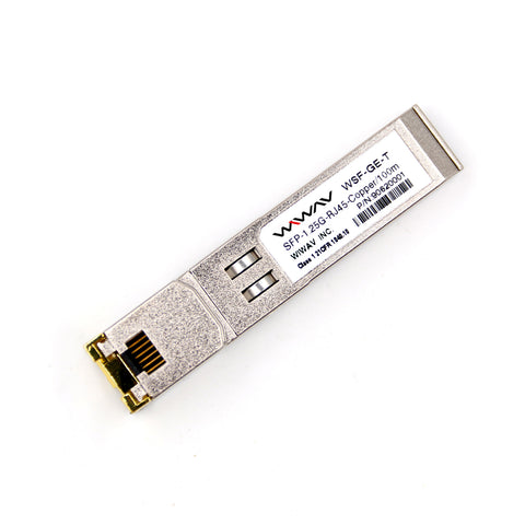 WSF-GE-T 1000BASE-T Copper SFP Transceiver