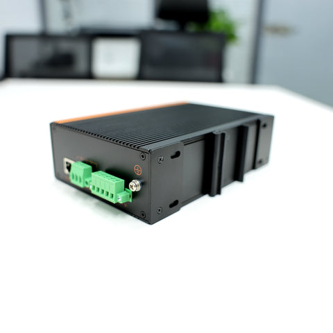 W3110-8GE2GF-I 10/100/1000Mbps 10-Port Managed Gigabit Industrial Ethernet Switches (Fanless, IP40, -40~85℃)