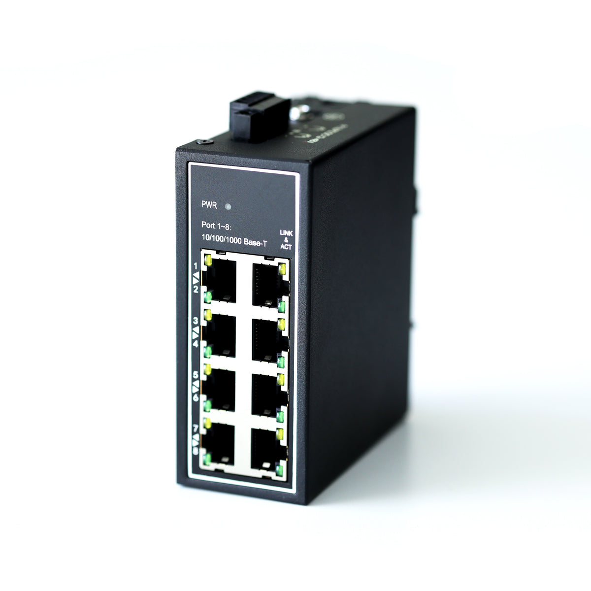 WDH-8GT-DC 10/100/1000Mbps 8ポート産業用イーサネットスイッチ (UL 