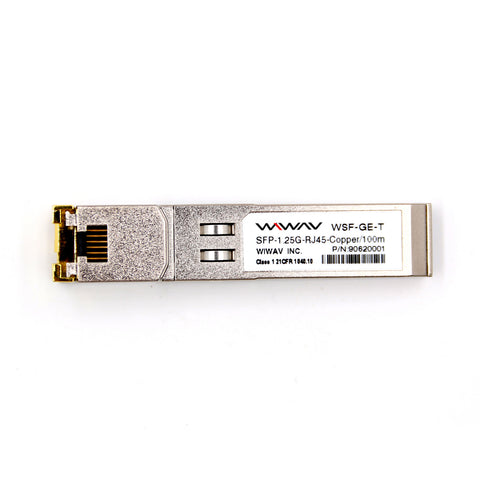 WSF-GE-T 1000BASE-T Copper SFP Transceiver